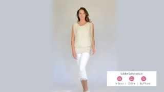 Silk Jersey Top ( Beige )