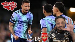 Crystal Palace 1-5 Arsenal | Troopz Reaction | 5 GOALS IN 2 GAMES FOR JESUS BUT WE STILL NEED A CF!!