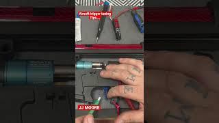 How to tune the trigger on a Airsoft gun. #airsoft #howto #battalionairsoftarena #airtaccustoms