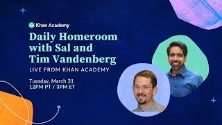 Teacher Tim Vandenberg shares how mastery learning worked for his class | Homeroom with Sal