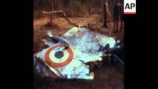 SYND 24/01/1970 MIG 21 CRASH AFTERMATH