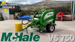 McHale V6 750 VARIABLE CHAMBER BALER in 1/32 by USK ScaleModels - UNBOXED