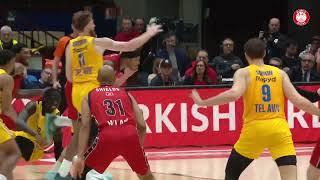 Olimpia Milano - Maccabi Tel Aviv: tutte le triple