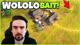 The Greatest Wololo Bait EVER in Age of Empires 4!