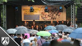 25 Jahre nach Brandanschlag: Unwetter beendet Gedenkfeier in Solingen