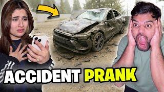 Scary Accident Prank  | Gaari Mountain Se Gir Gayi 