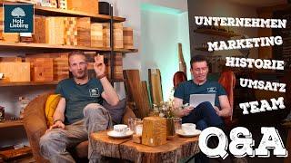 Einblicke in unser Holz StartUp | Holz-Liebling Q&A 01/2023