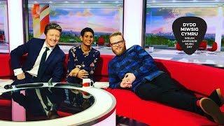 Huw Stephens ar BBC Breakfast - Dydd Miwsig Cymru / Welsh Language Music Day