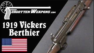 Vickers-Berthier 1919 US Trials Rifle (Second Type)