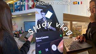 Estudando 2 idiomas ao mesmo tempo: um vlog pra te motivar