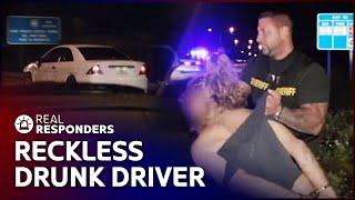 High Speed Police Chase After Reckless Drunk Driver | Cops | Real Responders