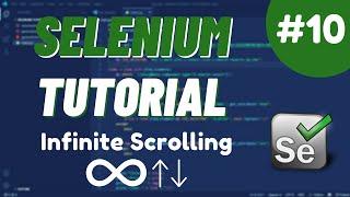 Python Selenium Tutorial #10 - Scrape Websites with Infinite Scrolling