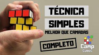 Como montar o cubo mágico - Tutorial Mais Fácil COMPLETO