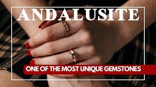 Andalusite Gemstone Prices, Qualities & Our Latest Petal Jewelry Collection!