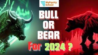 2024 में किसका दम ज्यादा रहेगा? BULL OR BEAR ? How to Know Nifty Target With the Help of INDIA VIX