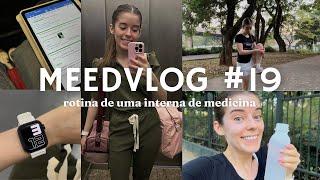 SÁBADO CHEIO: CORRIDA, MEDCURSO E PLANTÃO SANTA CASA | MEEDVLOG #19- ROTINA DE UMA INTERNA MEDICINA