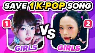 SAVE ONE KPOP SONG: Girls Edition 🩷 KPOP GAME