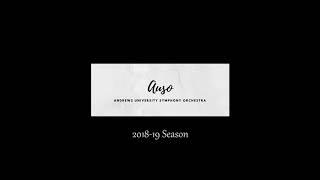 Andrews University Symphony Orchestra (AUSO) 2018-2019 concert season!