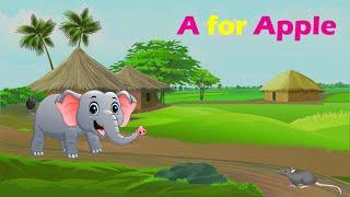 Lets Learn ABCD with pictures | Alphabets for preschool kids | Nursery Classes Online | Alphabets