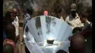 Wanderlust travel magazine - Solar cooker in Zambia