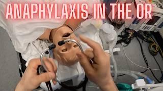 Anaphylaxis under anesthesia