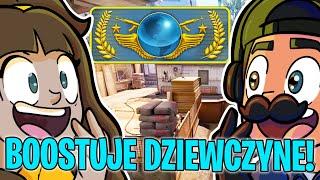 BOOSTUJE DZIEWCZYNE DO GLOBALA W CS2 WINGMAN!