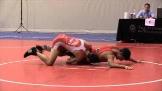 2013 Wesmen Invitational: 57 kg Shervin Sabet vs. Dylan Bray