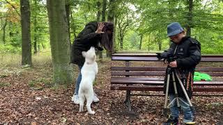 AARON's outdoor shoot October 6th, 2019 Berlin with Tokyo and my sister