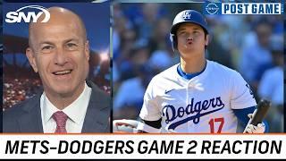 Gary Cohen and Mets Post Game crew react to NLCS Game 2 win over Dodgers | SNY