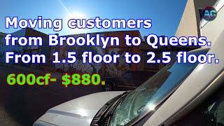 $880 for Moving to Queens New York City.  How much does moving cost in NYC.