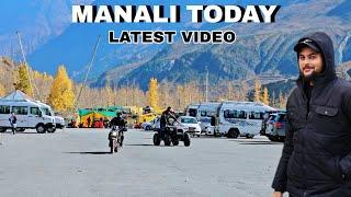 Manali Today Latest Video || 3 days tour Manali Rohtang Pass, Atal Tunnel, Manikaran,kasol