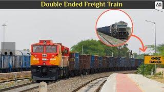 RareRoza WDG-4G hauling Double Ended Freight Train through Single Diesel Line | Diesel Heaven NWR