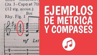 La Métrica y el Compás Musical [+ Ejemplos: 4/4, 3/4, 6/8...]