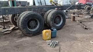 перенос оси балансира VOLVO