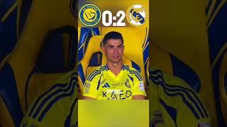 Al - Nassr vs real Madrid  Ronaldo vs mbappe'  Match 2025 Ronaldo injury  #football #ronaldo