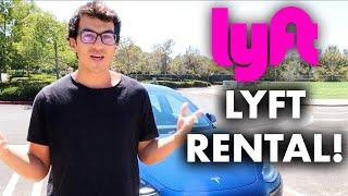 PROS & CONS OF LYFT EXPRESS DRIVE RENTAL PROGRAM!