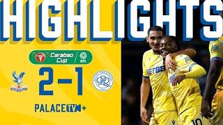 Nketiah's FIRST GOAL for the Eagles  | Carabao Cup Highlights QPR 1-2 Crystal Palace