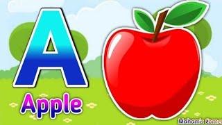 A for Apple B for Ball - Alphabet Phonic Sounds for Toddlers - ABC phonics song