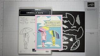 Stampin’ Up! Umbrella Days Storm Will End Card Tutorial