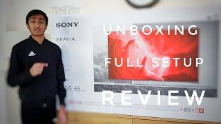 Sony X950H Unboxing, Full Setup and Review