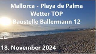 Playa de Palma| Mallorca️ | Ballermann  |  VLOG 18.11.24 |