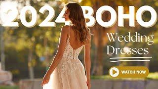 2024 Boho Wedding Dresses | Embrace Your Free-Spirit