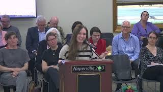 Naperville 203 Board Meeting 5/5/2025