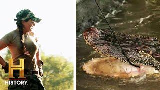 Swamp People: MASSIVE 12-Footer is a DREAM Tag Out  (Season 14)