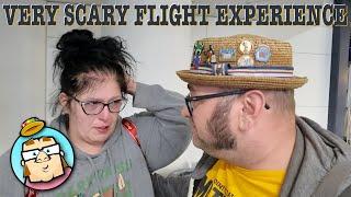 Scary Incident on a Plane - Flying From Charlotte to Los Angeles