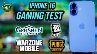 iPhone 16 Gaming Test | Zenless Zone Zero, Genshin Impact, PUBG & COD: Warzone