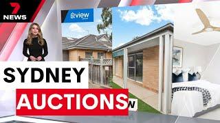 Some Sydney homes struggle to sell at auction | 7NEWS