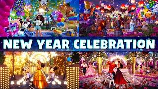 New Year's Celebration Inspiration in Disney Dreamlight Valley. These Shots Blew My Mind!