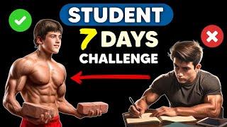 7 Days challenge for Men | पूरा शरीर कैसे बदलें |  Students body kaise banaye | Healthy zone