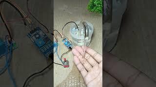 Automatic water tap using IR sensor circuit #tech #project #science